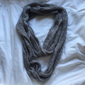 Soft knitted scarf